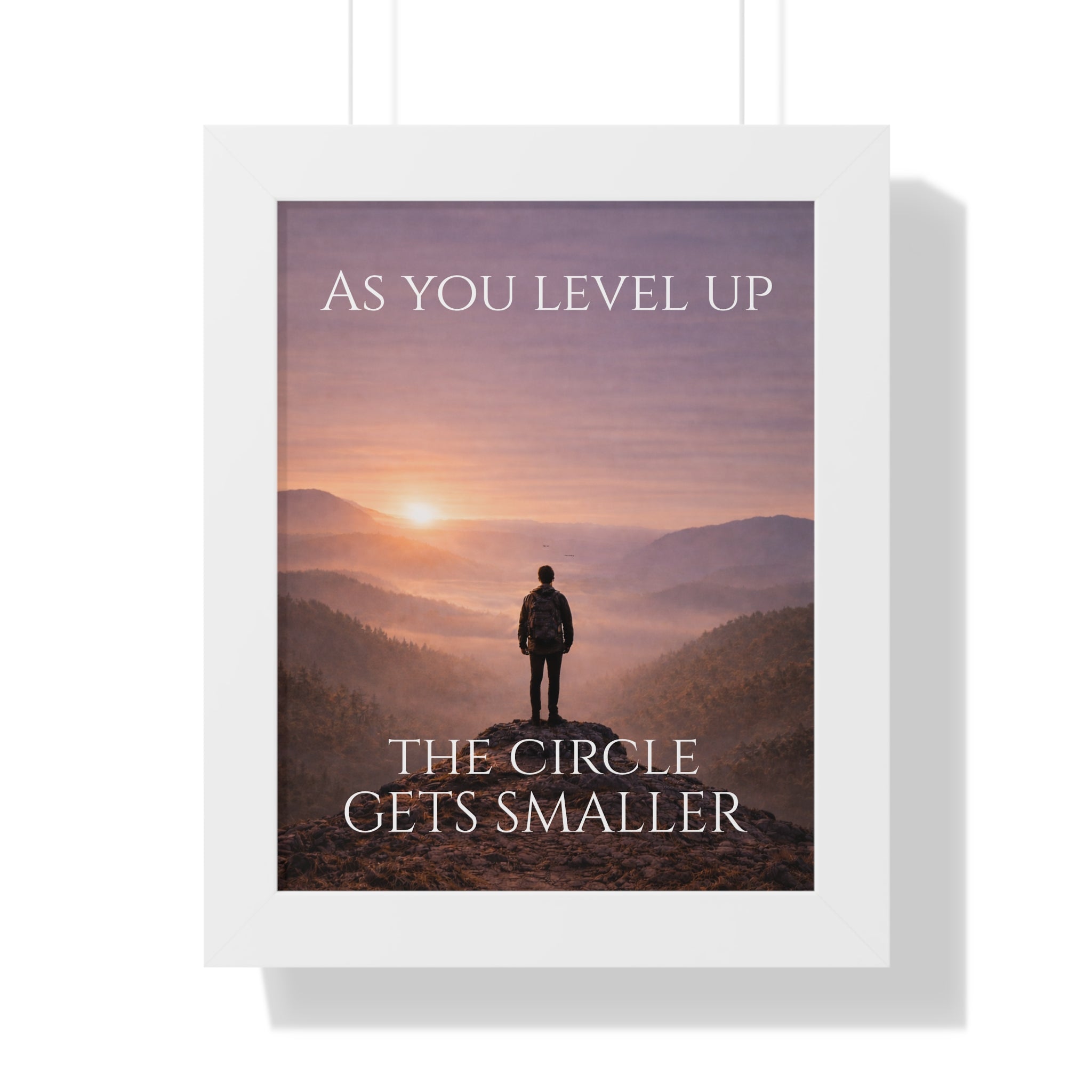 As You Level Up, The Circle Gets Smaller