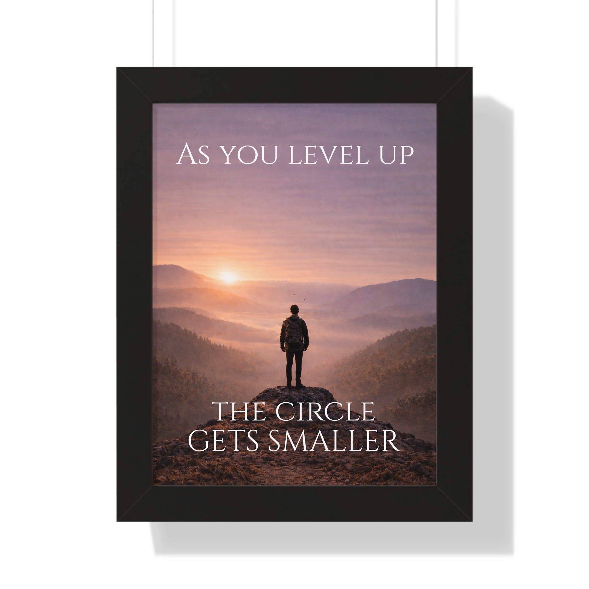 As You Level Up, The Circle Gets Smaller