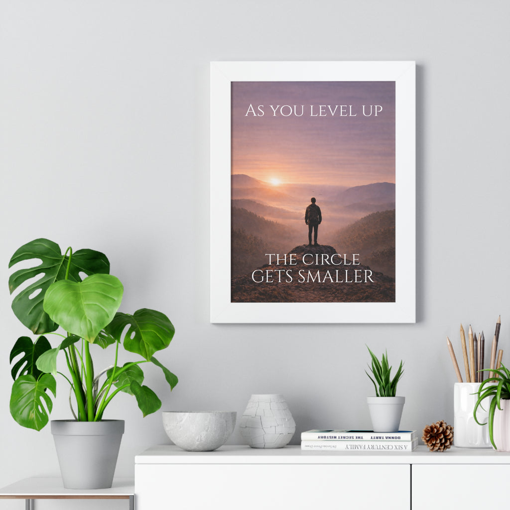 As You Level Up, The Circle Gets Smaller