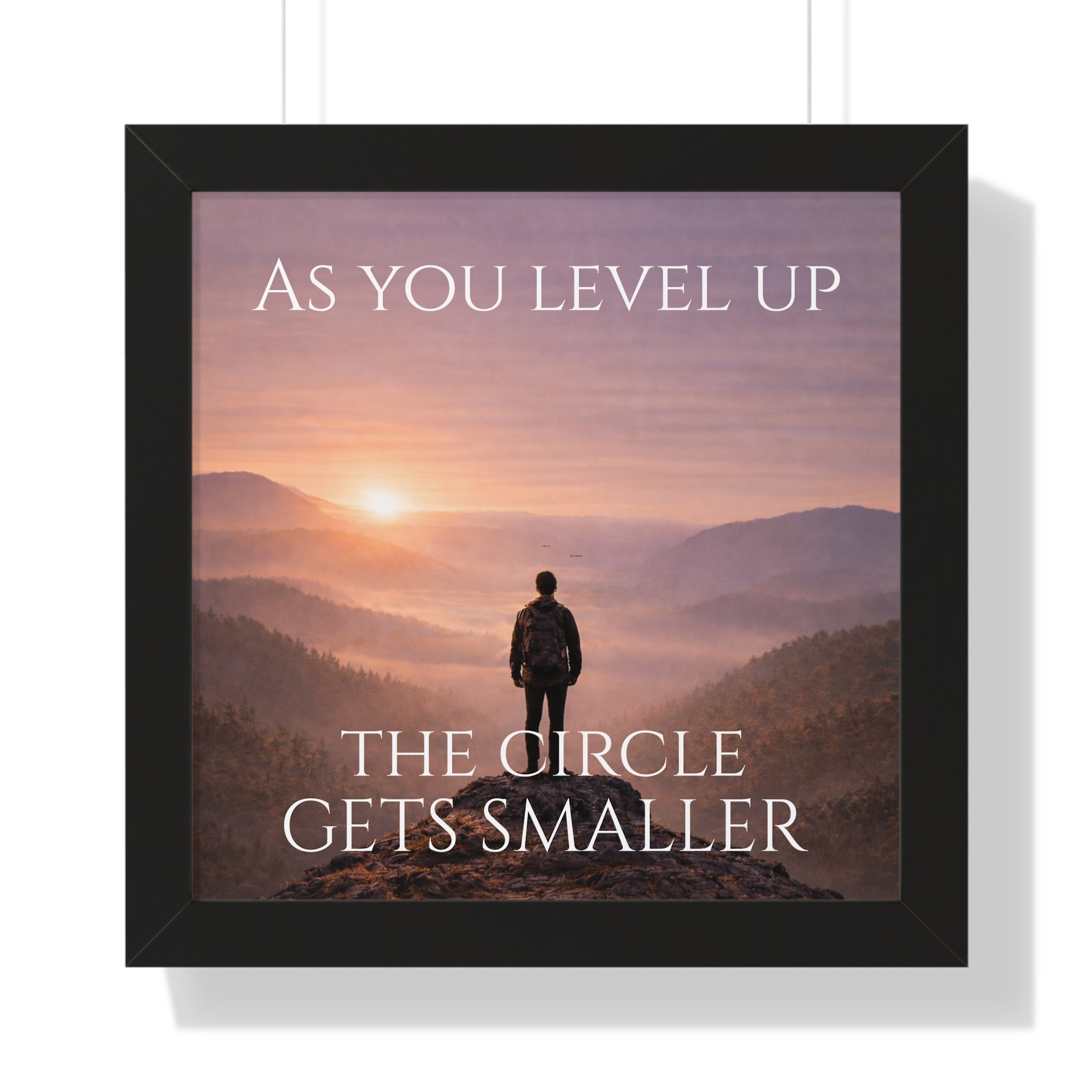 As You Level Up, The Circle Gets Smaller