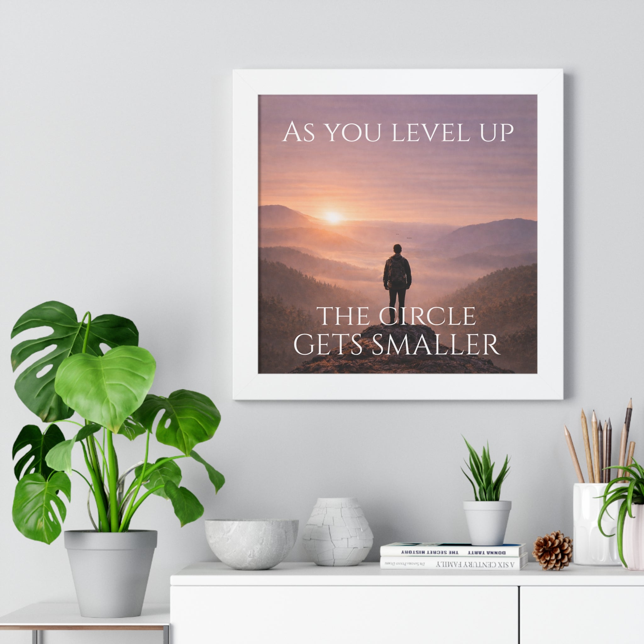 As You Level Up, The Circle Gets Smaller