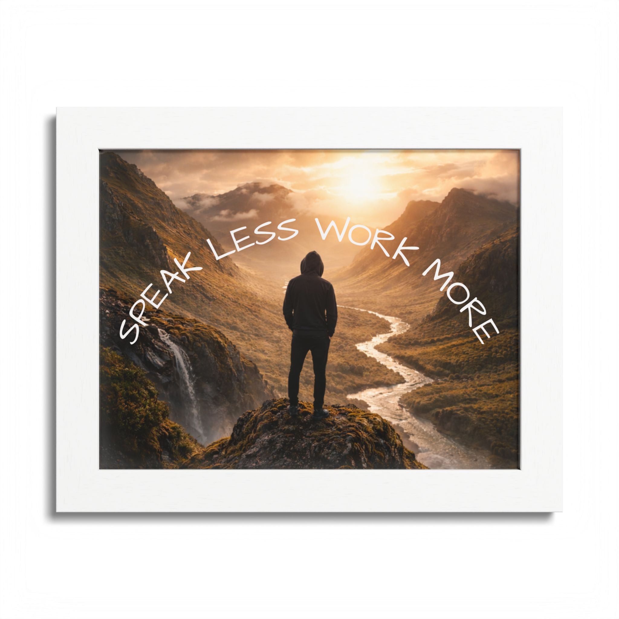 Speak Less Work More