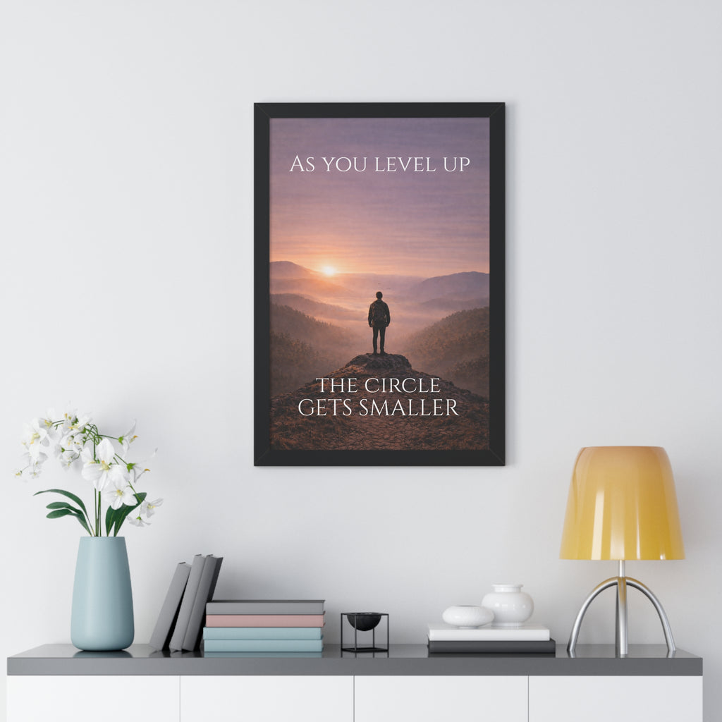 As You Level Up, The Circle Gets Smaller