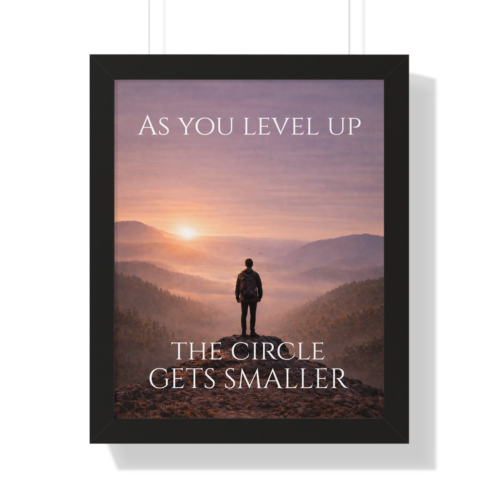 As You Level Up, The Circle Gets Smaller