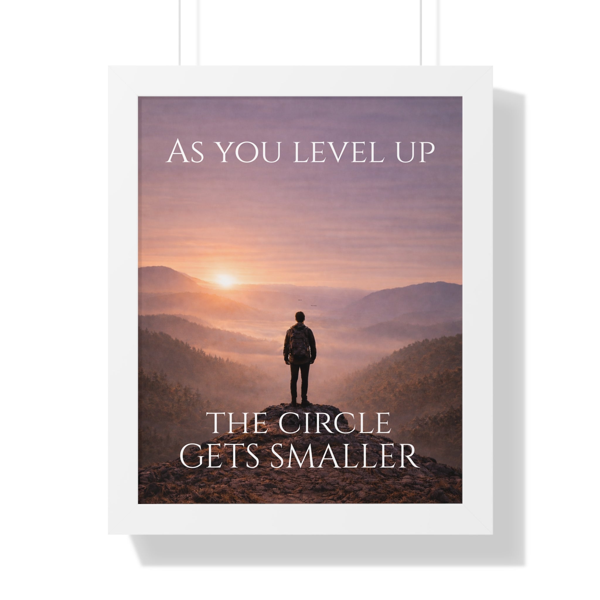 As You Level Up, The Circle Gets Smaller