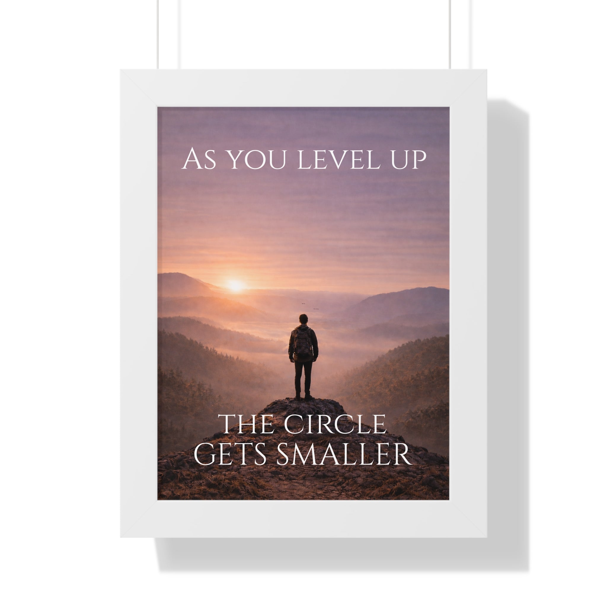 As You Level Up, The Circle Gets Smaller