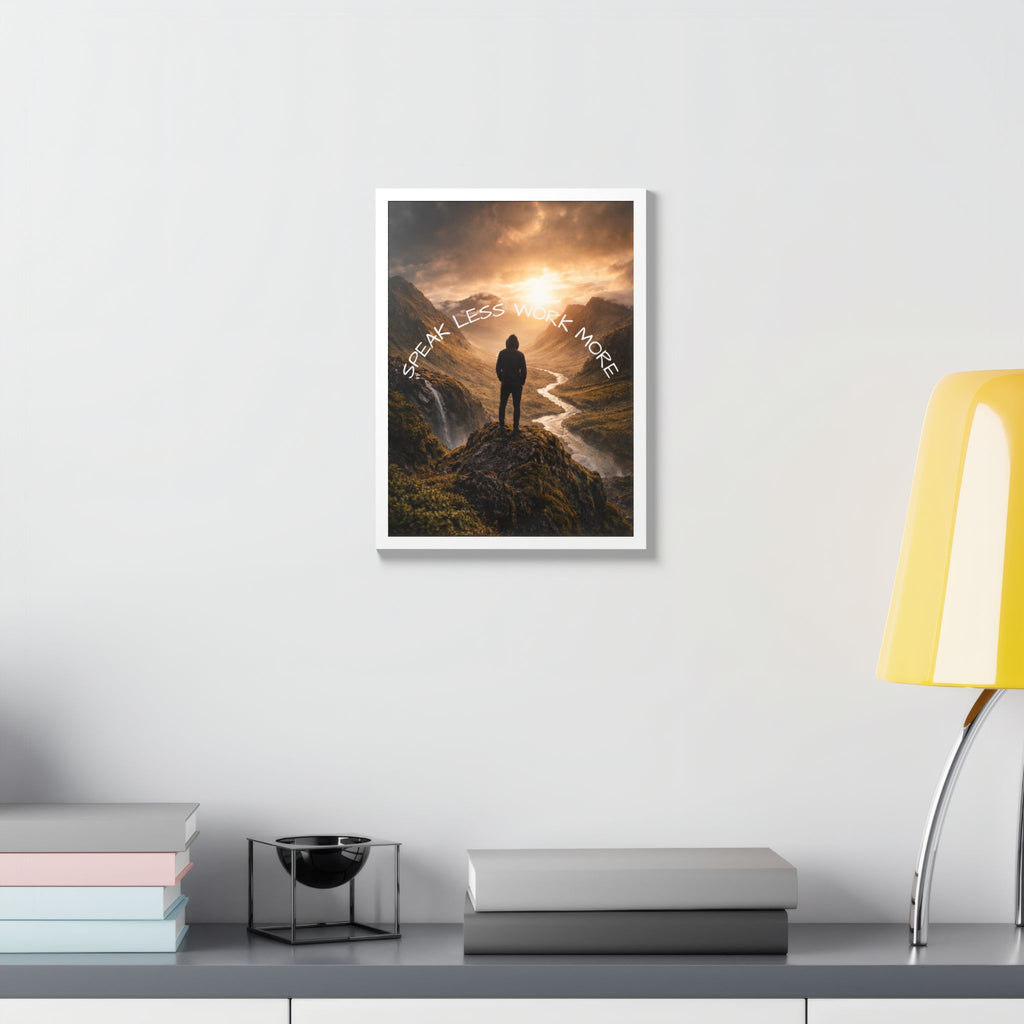 Speak Less Work More