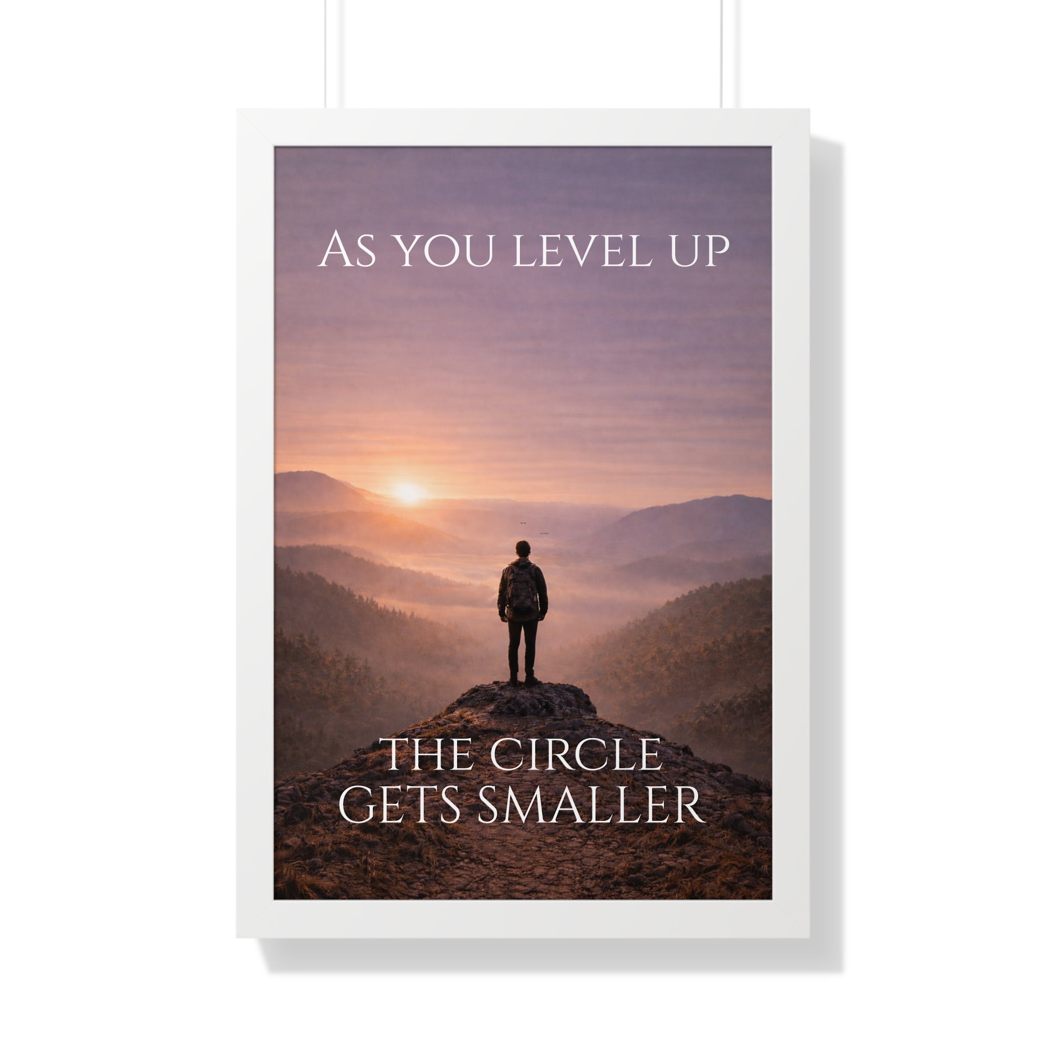 As You Level Up, The Circle Gets Smaller