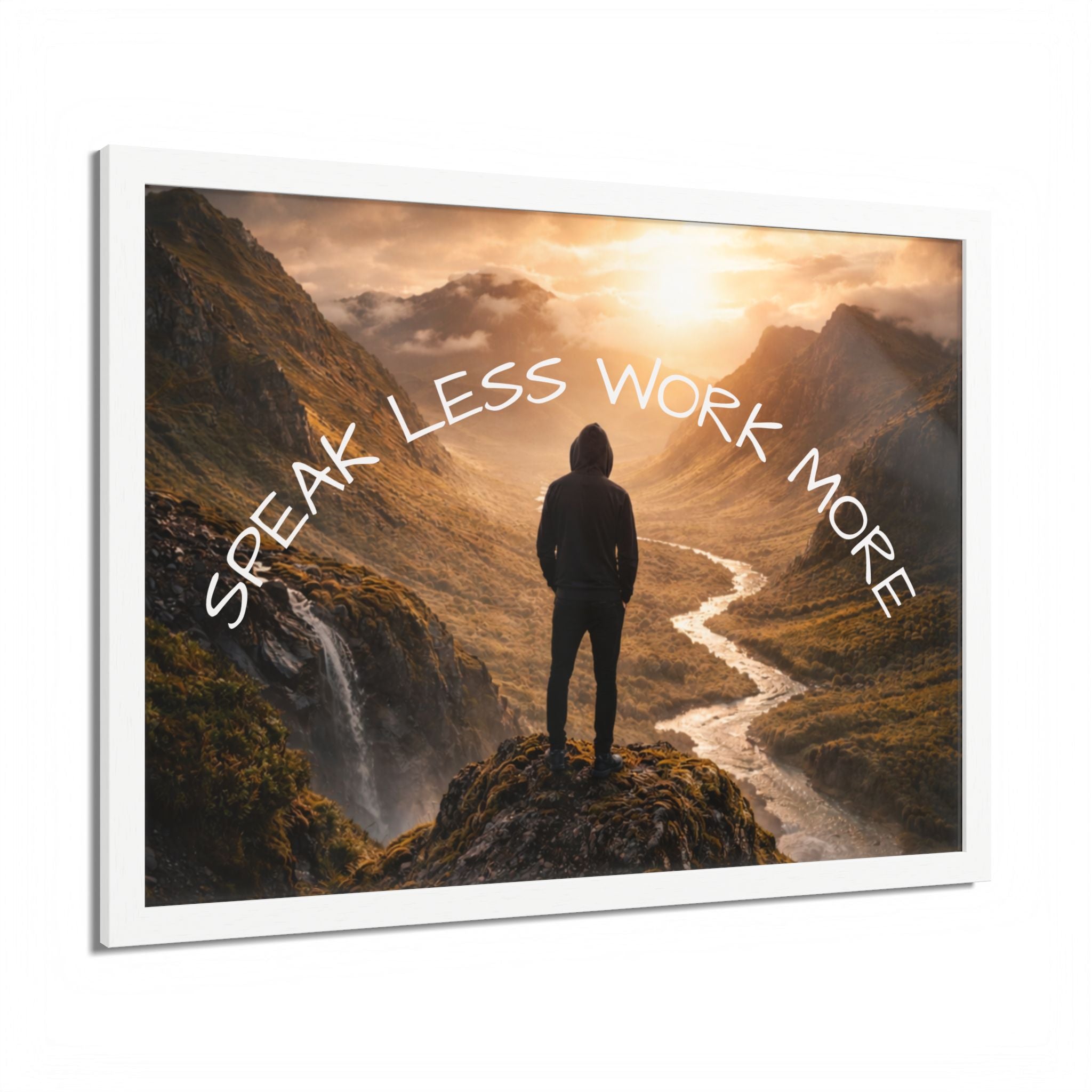 Speak Less Work More