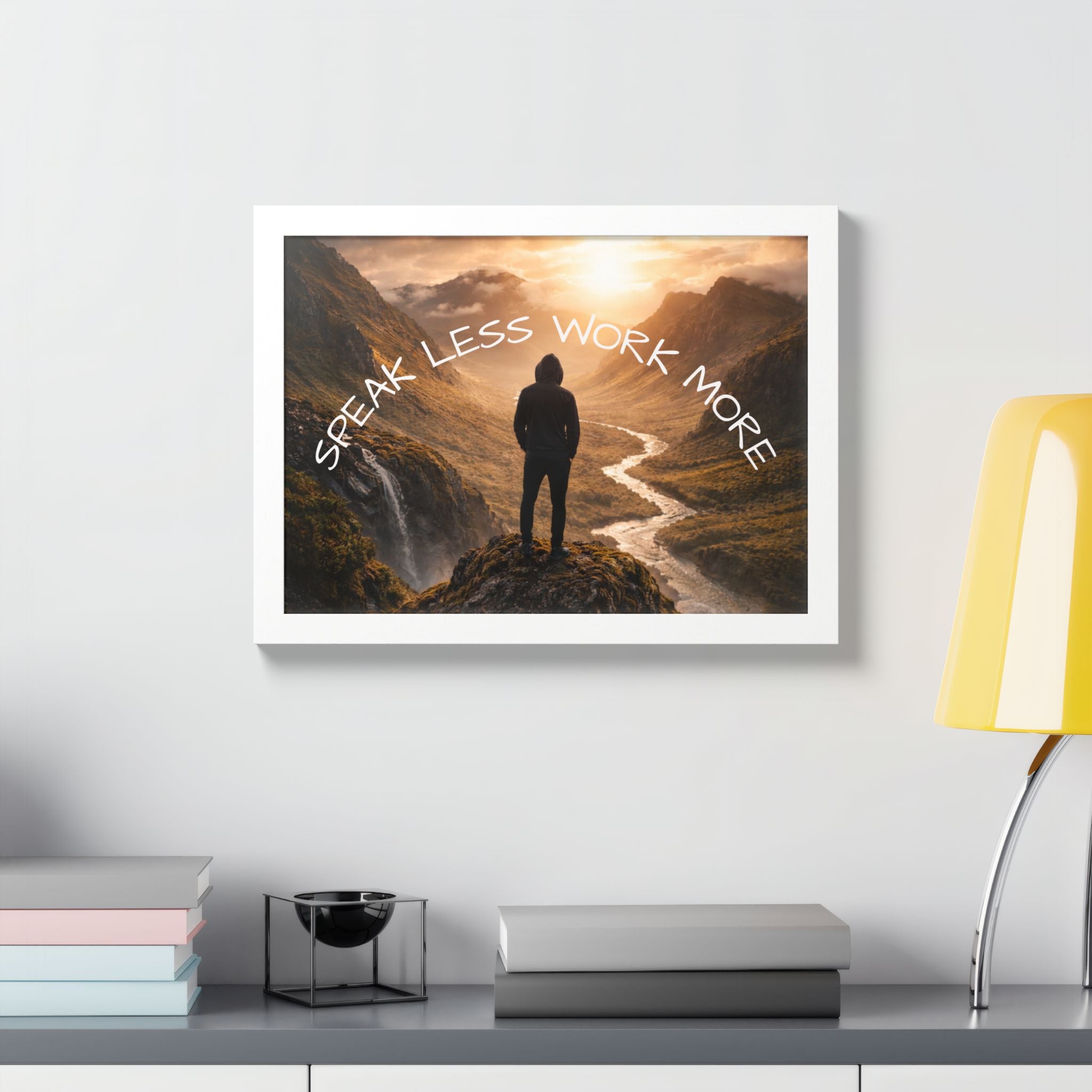 Speak Less Work More