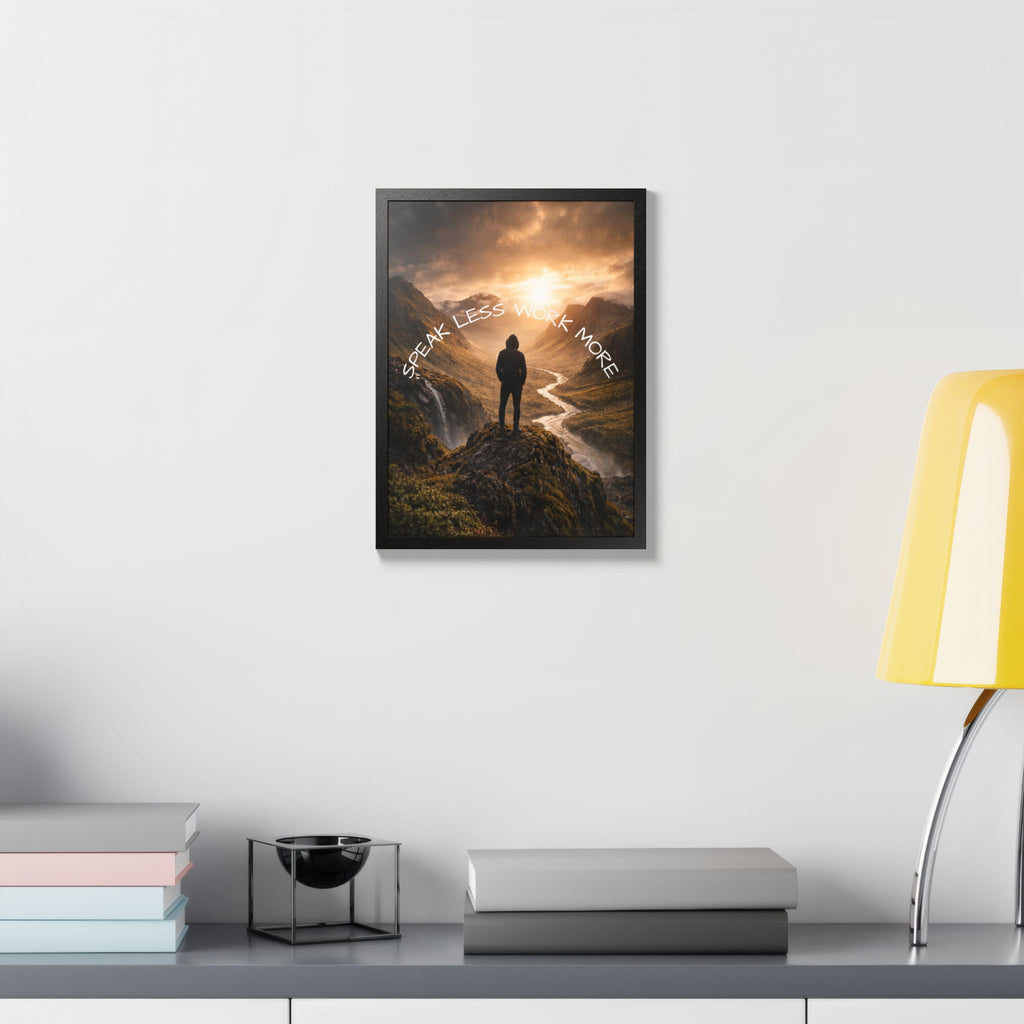 Speak Less Work More