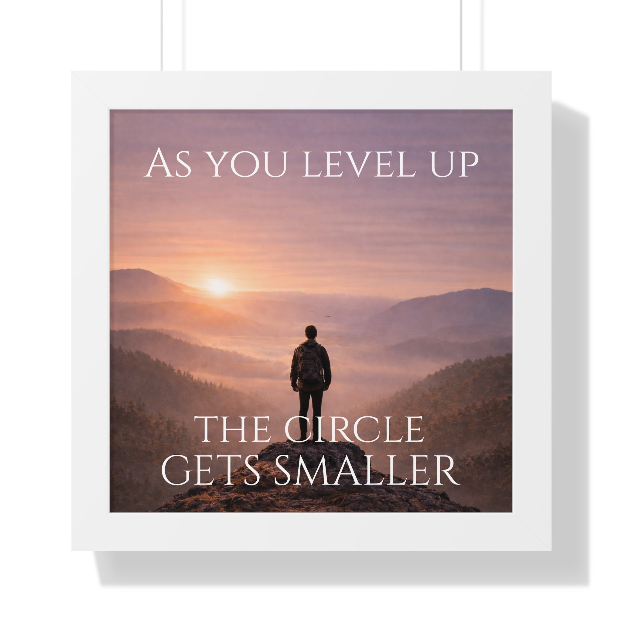 As You Level Up, The Circle Gets Smaller